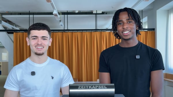Folge 12 von «Abenteuer Zeitkapsel» - KV Basel - Meine Berufsbildung.